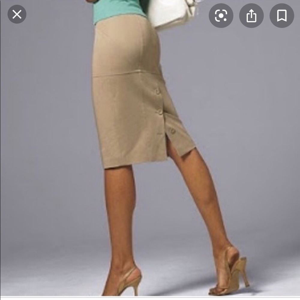 Beige/Tan pencil skirt by Body Victoria Secret